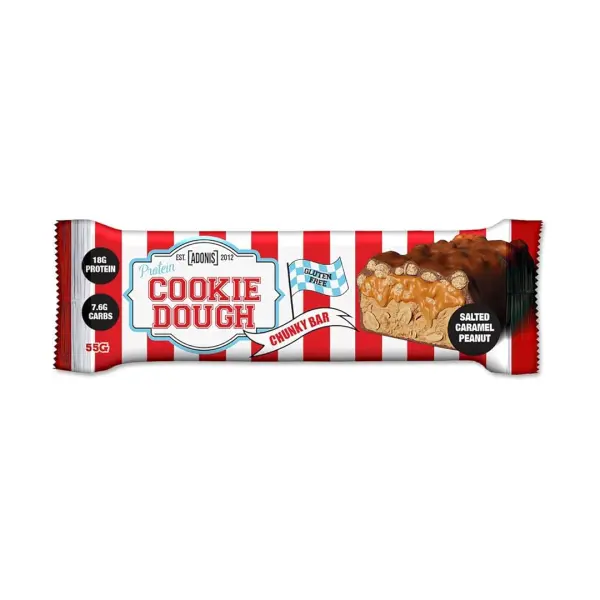 Adonis Protein Cookie Dough Bar - Salted Caramel Peanut