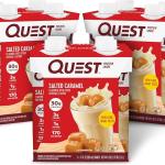 Quest Protein Shake Salted Caramel Flavor
